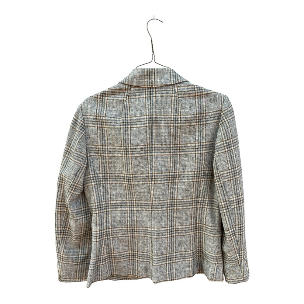 Vintage Pendleton Plaid Wool Women’s 1950s-1960s Blazer - Picture 2 of 6